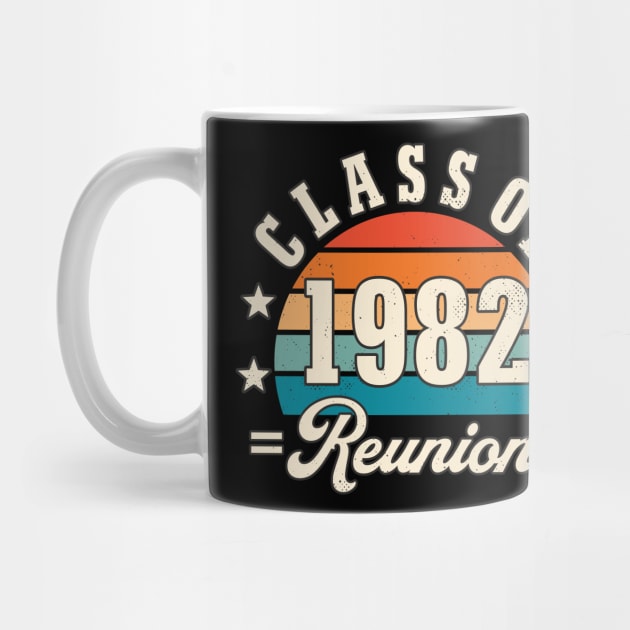 Class Of 1982 Vintage Sunset High School Or College Reunion by FloraLi